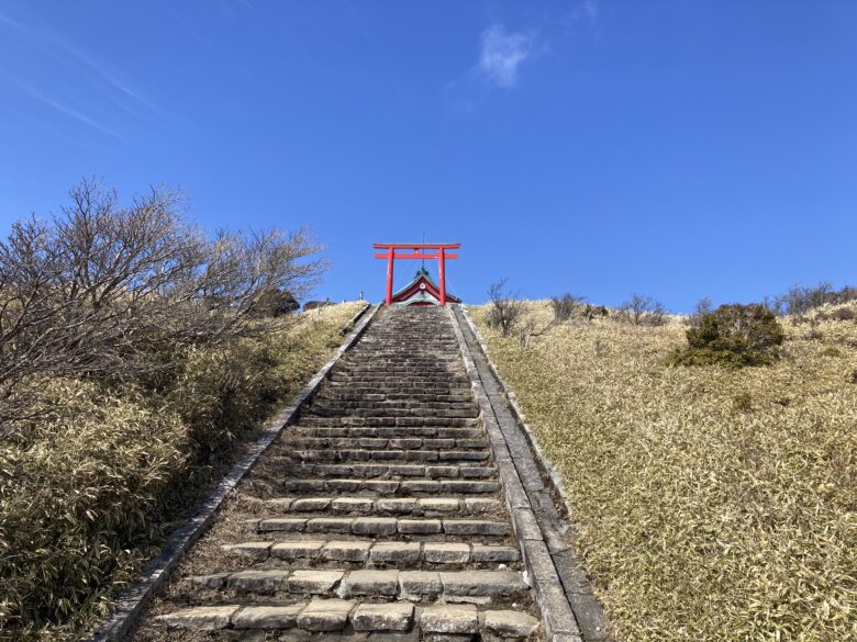 箱根神社元宮への道