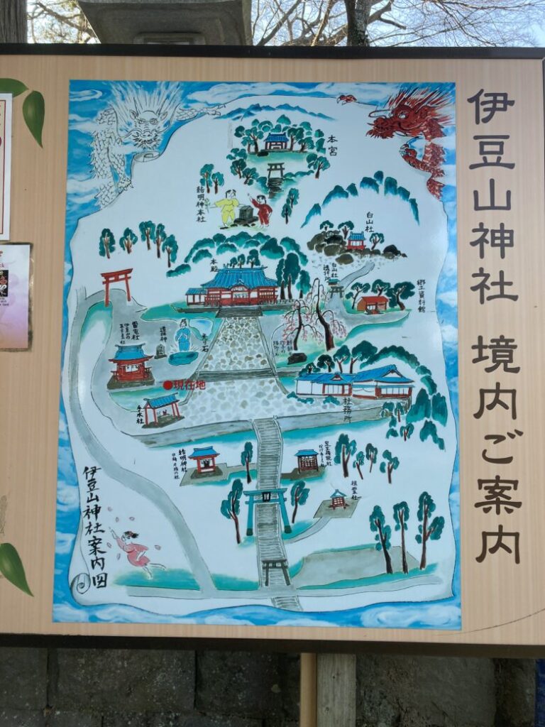 伊豆山神社全図